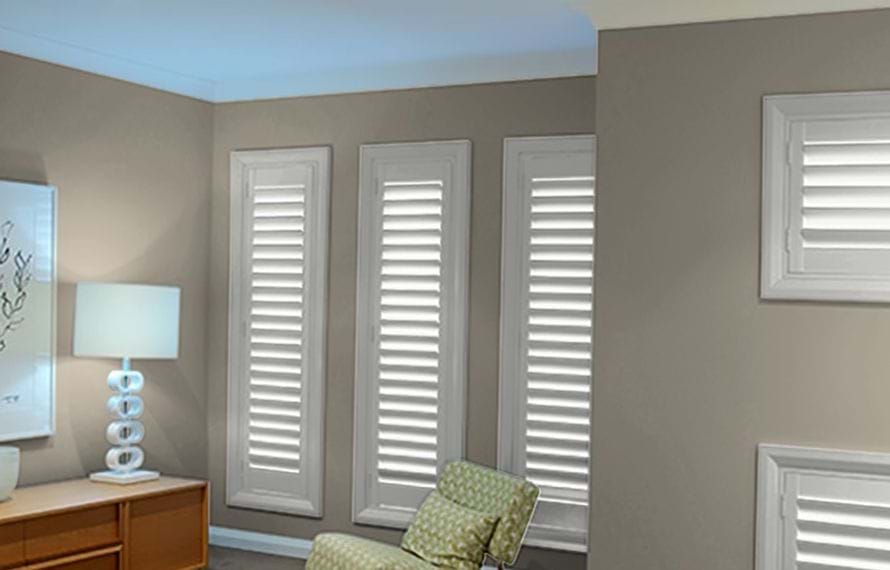 Timber Shutters White
